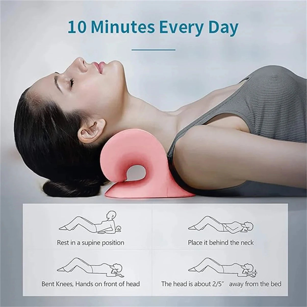 Ergonomic Neck Comfort Pillow